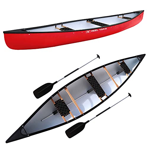  Kayak de pesca en tándem, 2 o 3 personas, 12.5 pies sentado  en la parte superior, Capacidad de 550 libras con carrito de kayak, Ocean  Lakes Rivers