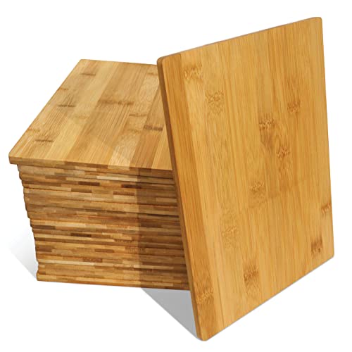 Cutting Board, GOBAM Bamboo Stovetop Cover Cutting Board with Adjustable Legs, 19.7 x 11 x 3.54 Inches - Ideal for RV, Campers, Apartments, Dorms 