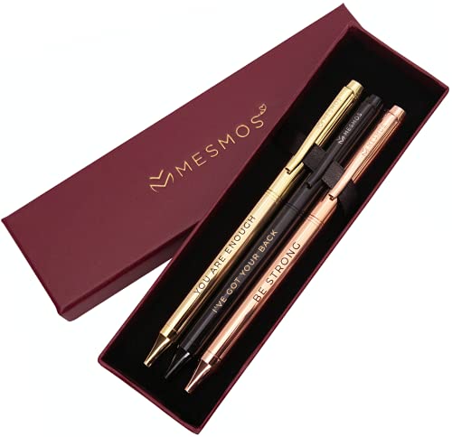 MESMOS Fancy Pens Set for Women - Nice Pens - Luxury Pen for Boss Lady - Pretty Cute Pens for Women Executive Pen