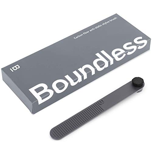 Boundless Audio Record Cleaner Kit - 5-in-1 Vinyl Record Cleaning Kit Includes Velvet Record Brush, Stylus Brush, Record Cleaning Solution, Cleaning