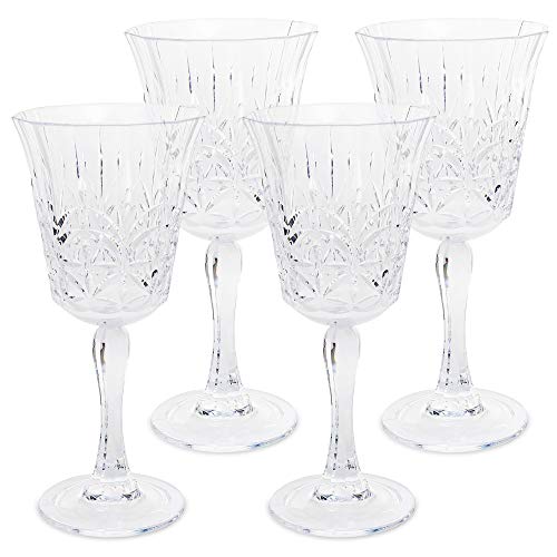 Komorebi Shatterproof Acrylic Wine Glasses - Unbreakable Plastic Goblets,  BPA-Free & Drop-Proof Glas…See more Komorebi Shatterproof Acrylic Wine