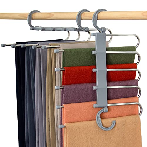 Fabric Pants Extenders (Dress Pants Hooks) - Hook & Bar (Clasp) Waist  Extenders for Slacks, Trousers, Khakis and Pants by Comfy Clothiers