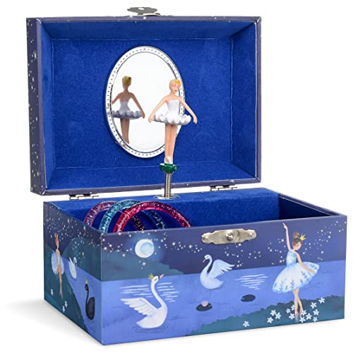 Jewelkeeper Mermaid Music Box & Little Girls Jewelry Set - 3 Mermaid Gifts  for Girls - Jewelry Box for Girls