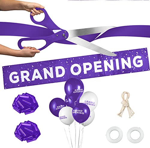 Deluxe Grand Opening Ribbon Cutting Ceremony Kit 25 Giant Scissors Ba