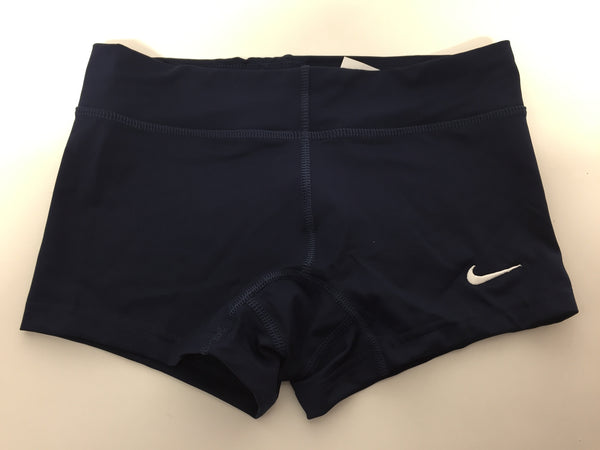 Nike Performance Game Womens Volleyball Shorts (XX-Small, Gorge Green)