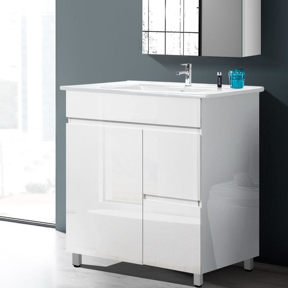 Cefito Bathroom Vanity Unit White Rosherl