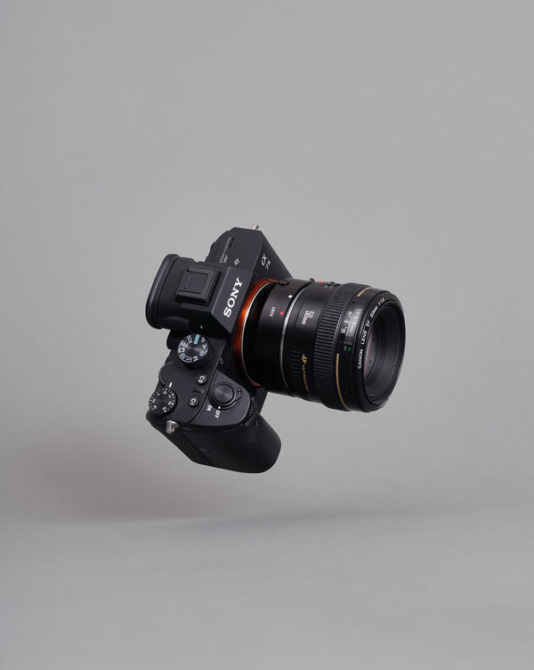 Canon (EF/EF-S) Lens Mount to Sony E Camera Mount (Electronic)