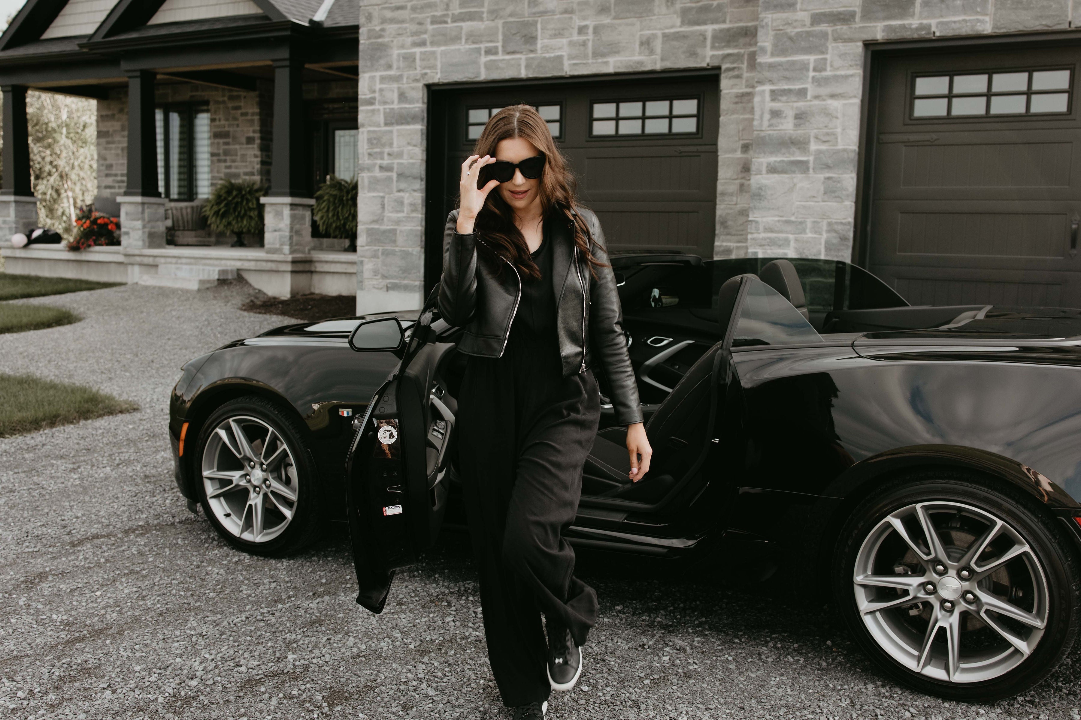 all black outfit ideas for women