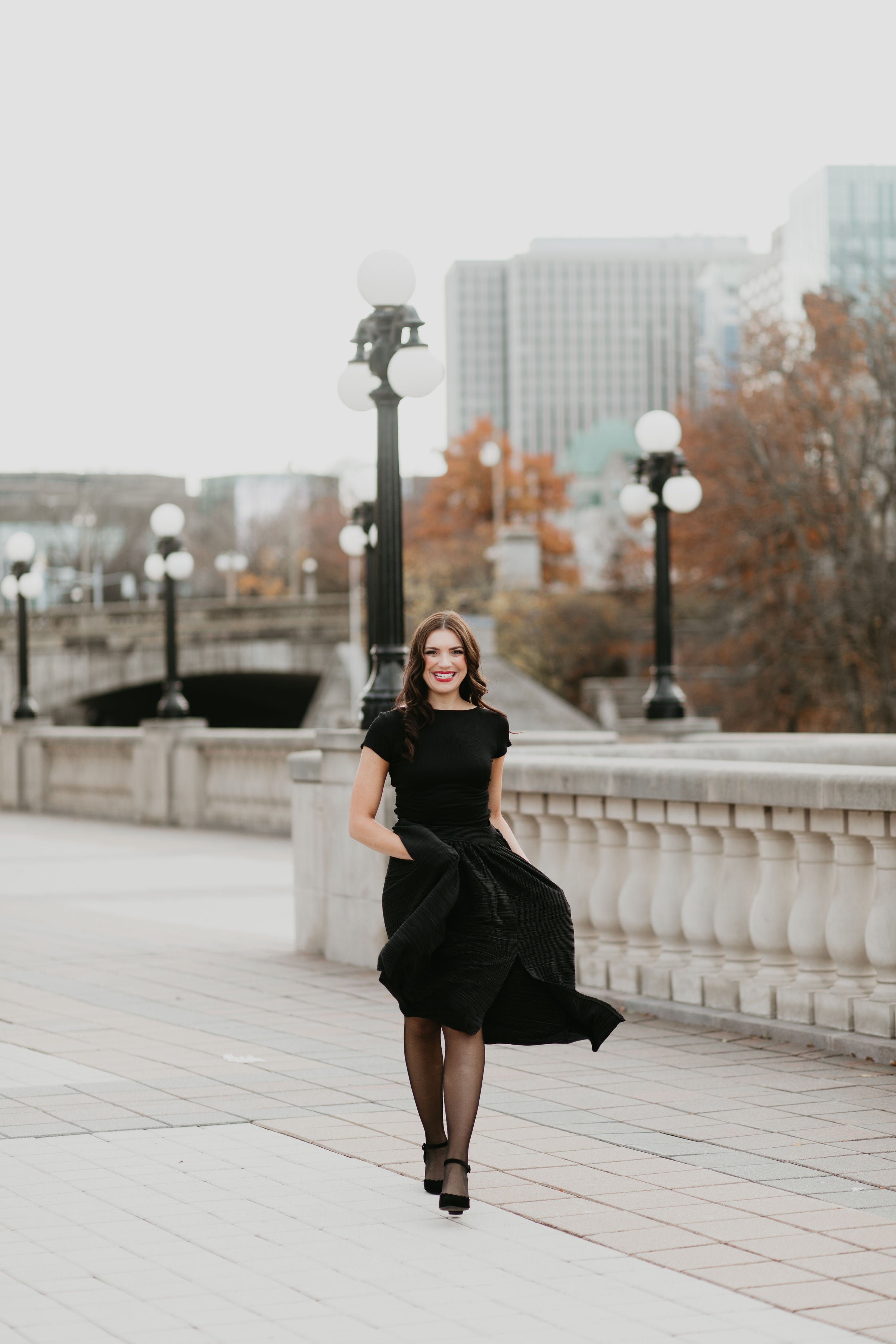 black skirt you can wear for work