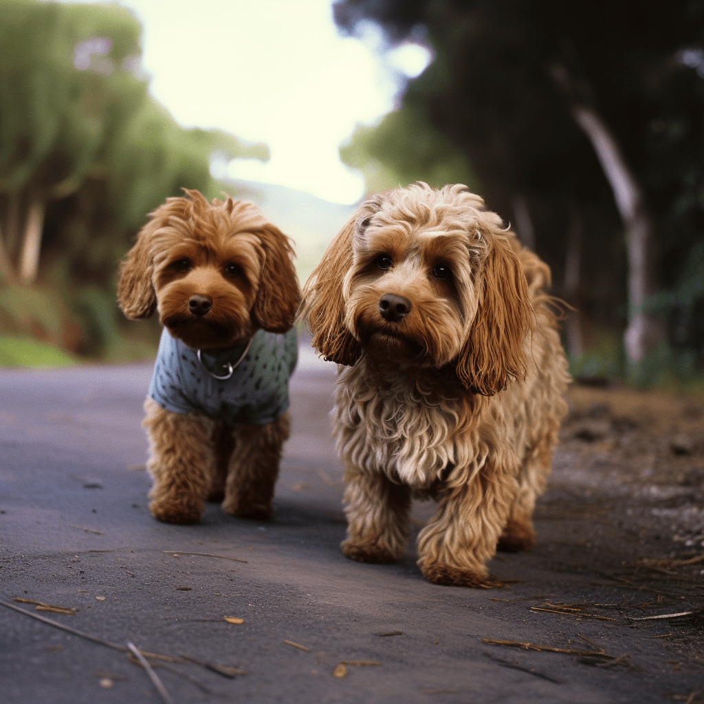 size varietys of Labradoodles