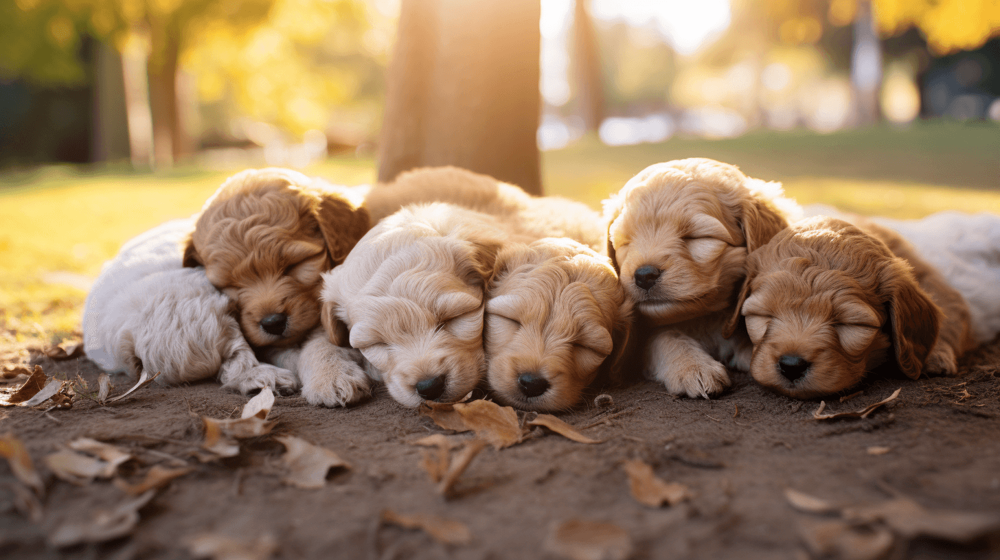 Teacup size Mini Labradoodle puppies