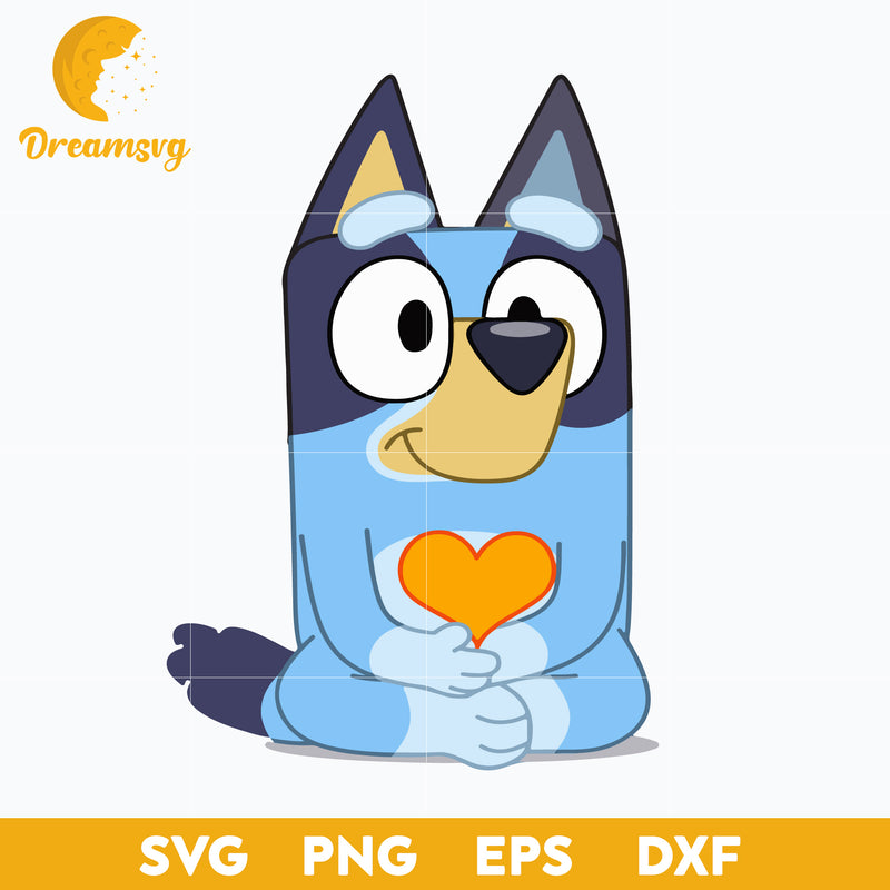 Bluey Svg, Bluey character svg, Bluey Cartoon svg, cartoon svg, png, d