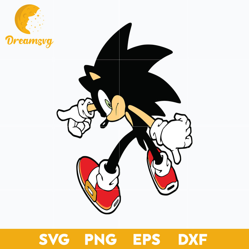 The Hedgehog Svg, Sonic Svg, Sonic Head Svg, Face Svg, Characters SVG,