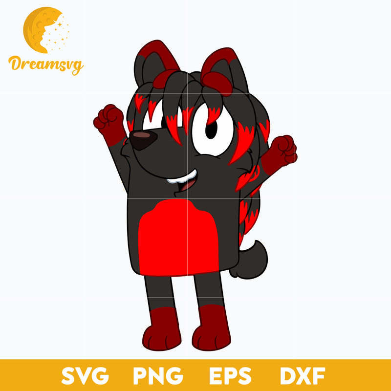 Bluey Svg, Bluey character svg, Bluey Cartoon svg, Bluey dog cartoon S