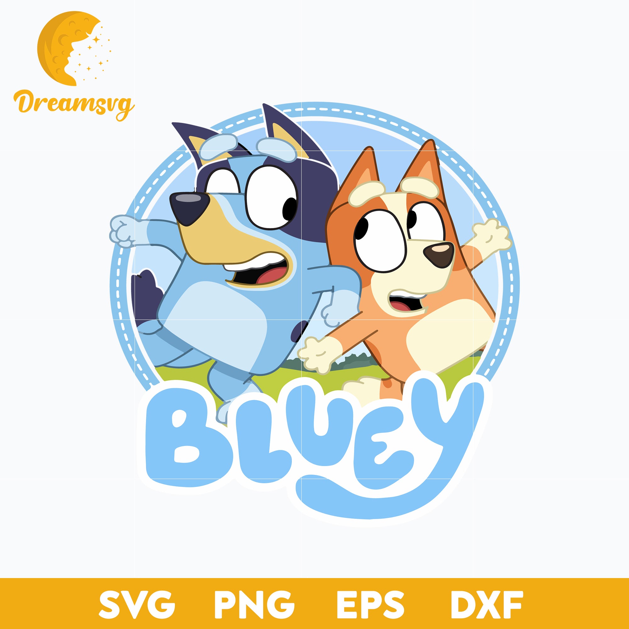 Bingo Bluey Svg, Bingo Svg, Bluey Svg, Cartoon Svg, Png Eps - Inspire Uplift