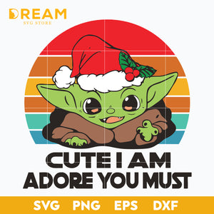 Free Free 113 Baby Yoda Christmas Svg Free SVG PNG EPS DXF File