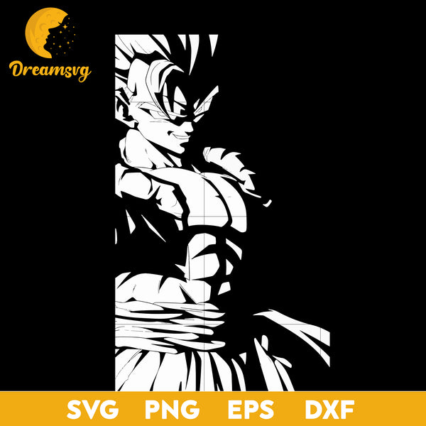 Dragon Ball Z Bundle Son Goku Anime Best SVG Digital Files - Inspire Uplift