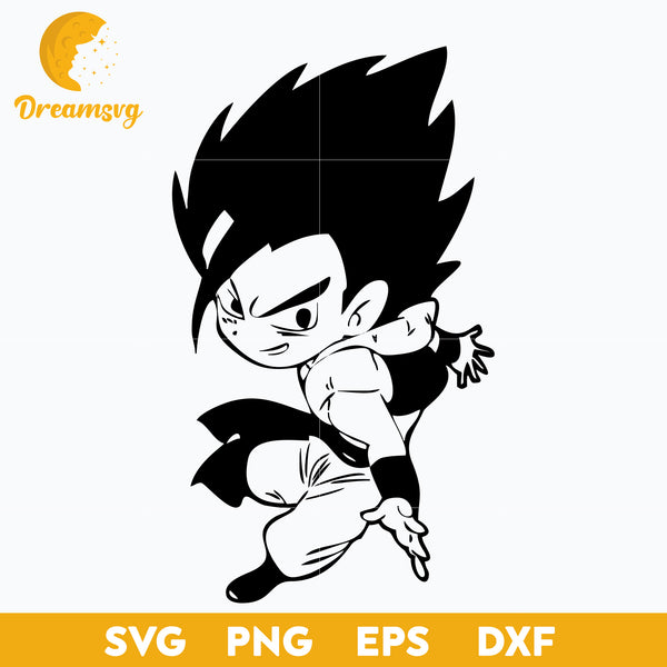 Dragon Ball Z Bundle Son Goku Anime Best SVG Digital Files - Inspire Uplift