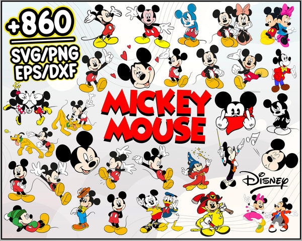 Mickey Mouse Clubhouse Birthday Image Png Digital File 