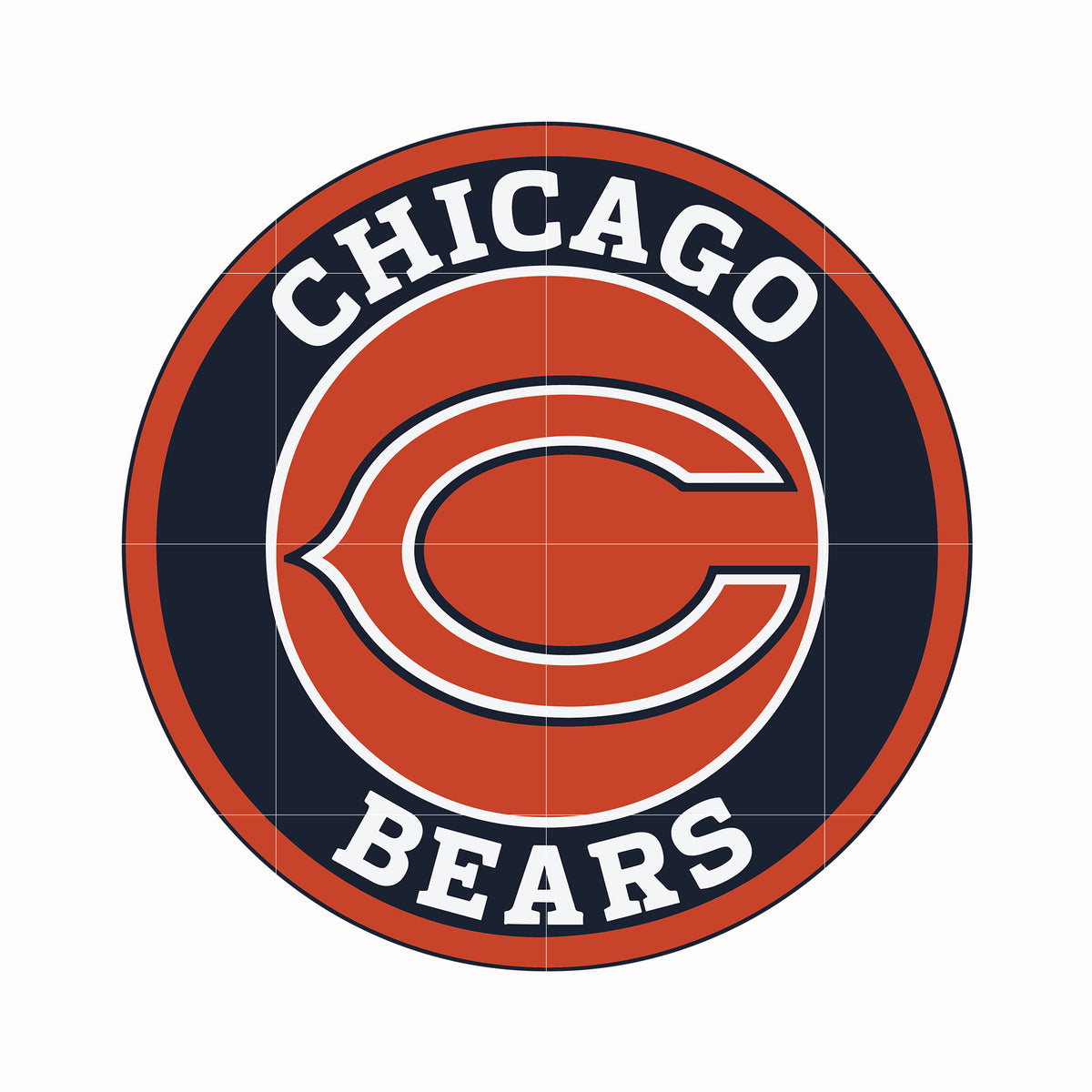 Chicago Bears Logo svg, Chicago Bears svg, Sport svg, Nfl svg, png, dx ...