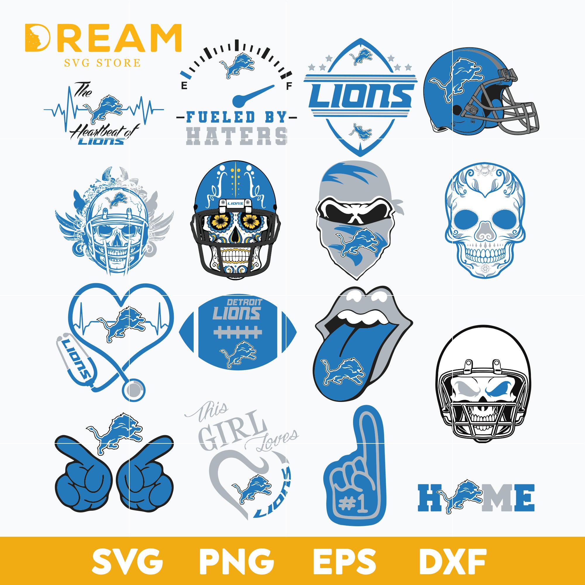 Free Free 165 Silhouette Detroit Lions Svg SVG PNG EPS DXF File