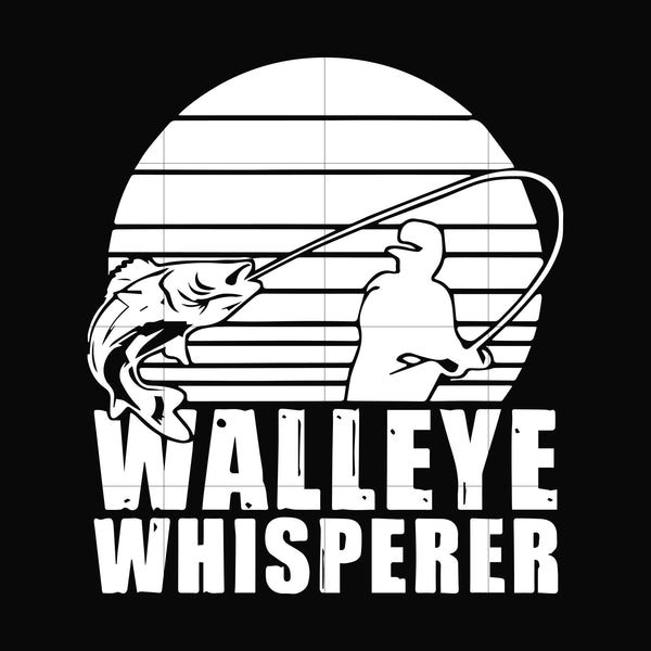 Walleye Whisperer Svg Png Dxf Eps Digital File Oth0045 Dreamsvg Store