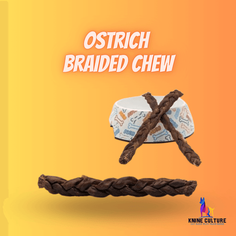 ostrich dog treats and chews