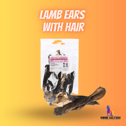 Lamb Ears with Hair Dog Chew