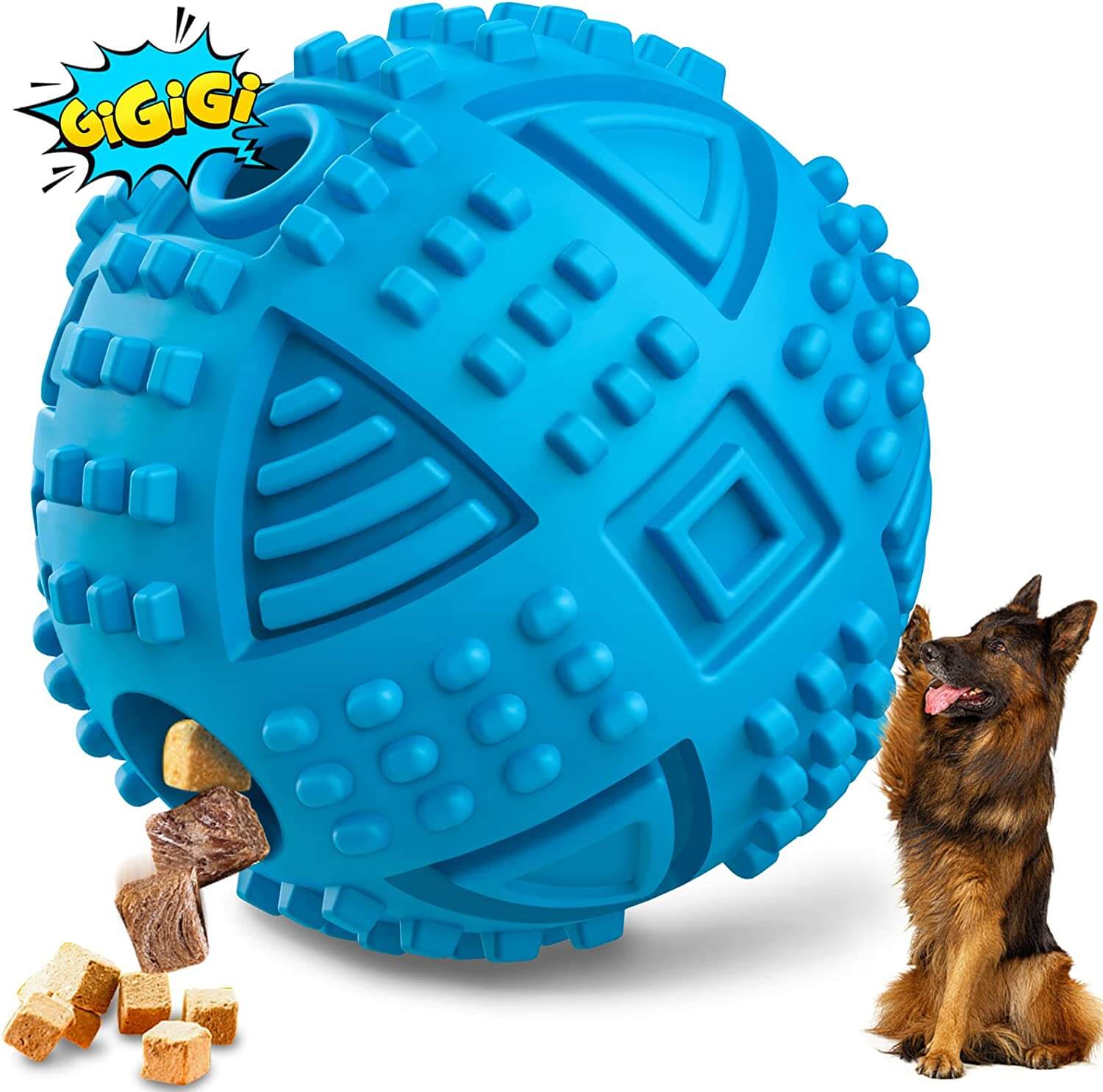 DORPETLY Dog Toys, Indestructible Dog Chew Toys for Aggressive