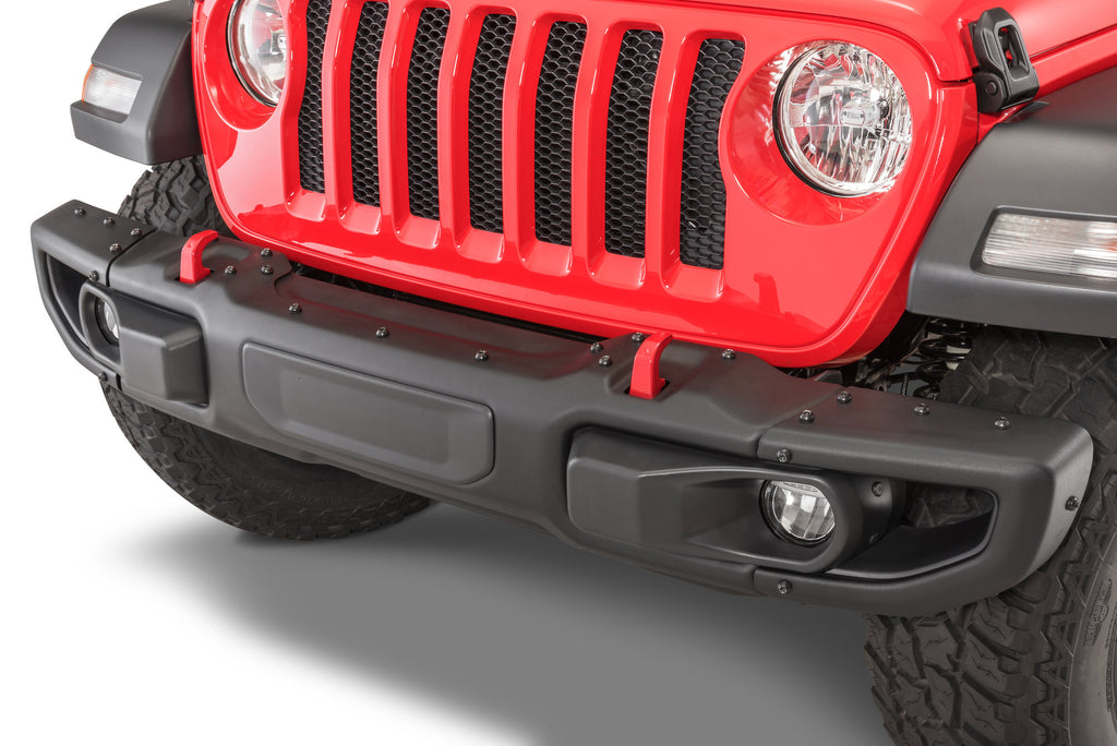 DEFENSA DELANTERA RUBICON DE 3 PIEZAS PARA JEEP WRANGLER JL Y GLADIADO