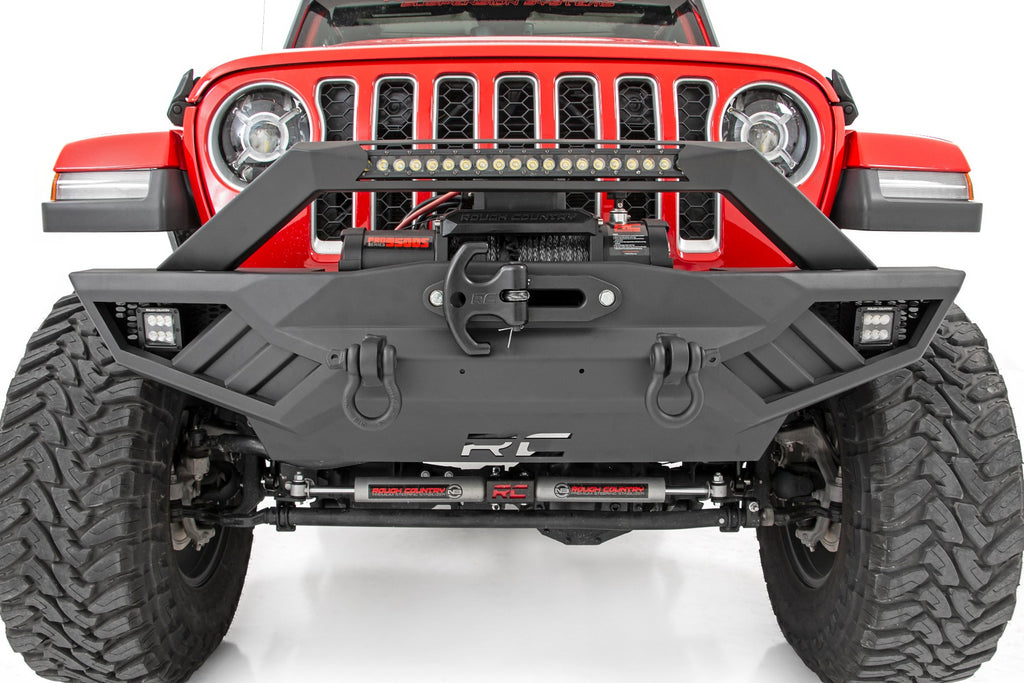 DEFENSA DELANTERA OFF-ROAD PARA JEEP (JK,JL, GLADIATOR JT)