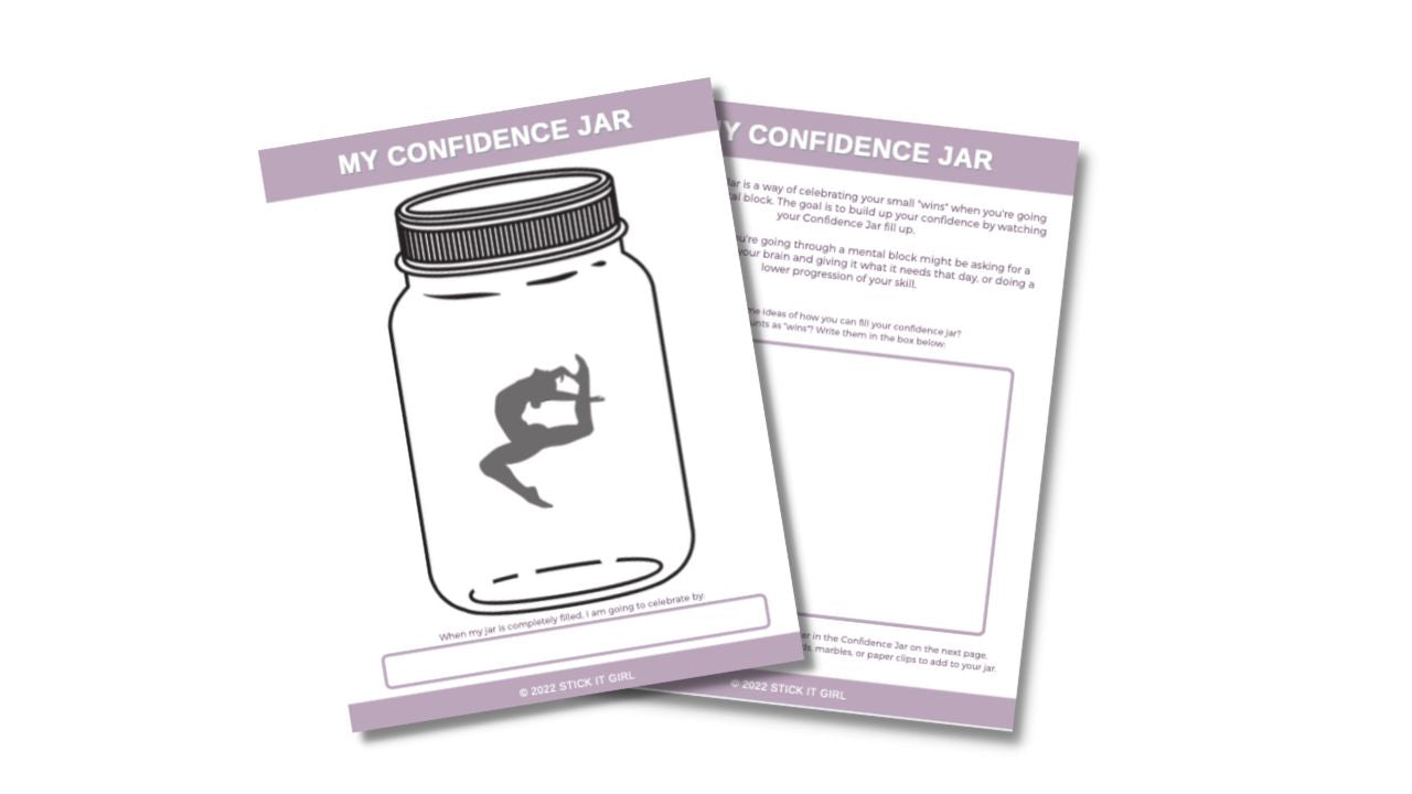 Confidence Jar Untuk Mental Block Dalam Senam