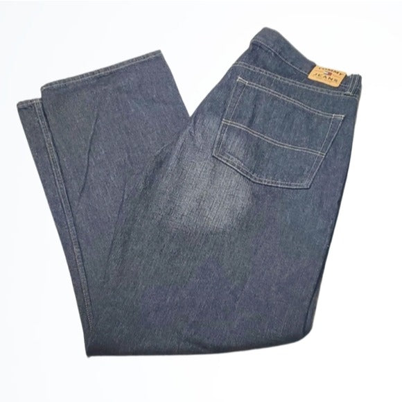 Willen impliciet slijm Tommy Hilfiger Grey Black w White Wash Straight Leg Jeans Size 34 x 32 –  Stylized Thrift Boutique