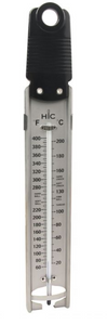 HIC Roasting Instant-Read Digital Meat Thermometer, Shatterproof LCD Display