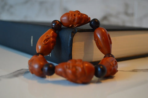 Monk engraved bracelet 