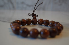 Red sandalwood Buddha bracelet