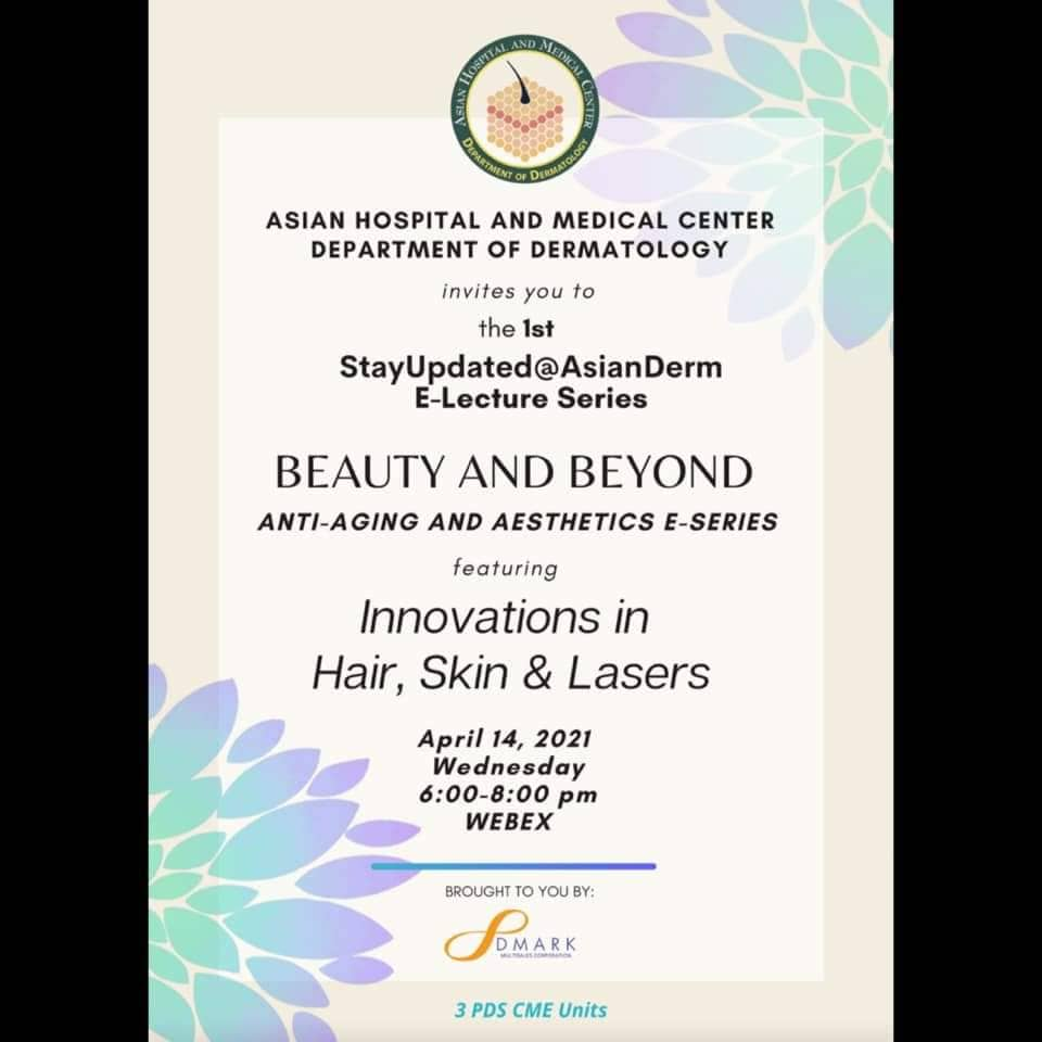 Beauty & Beyond - Anti-Ageing & Aesthetics E-Series featuring Innovations in Hair, Skin and Lasers