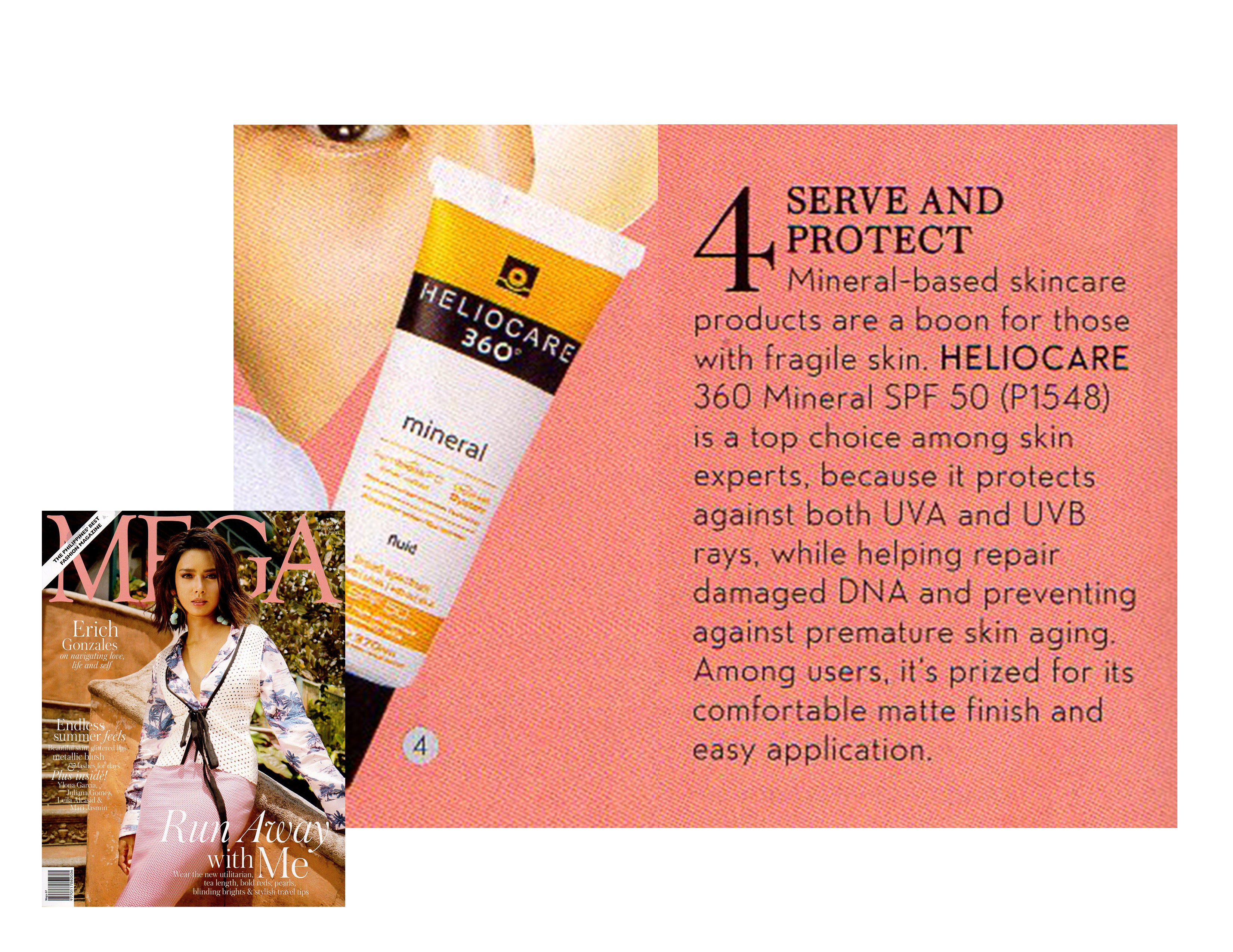 Serve and Protect - Heliocare 360 Mineral SPF 50