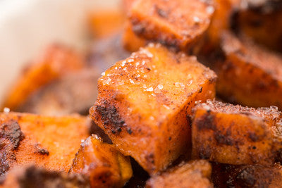 Roasted Sweet Potato with Cinnamon