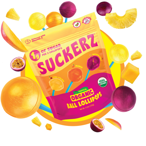 Suckers Tropical Lollipops