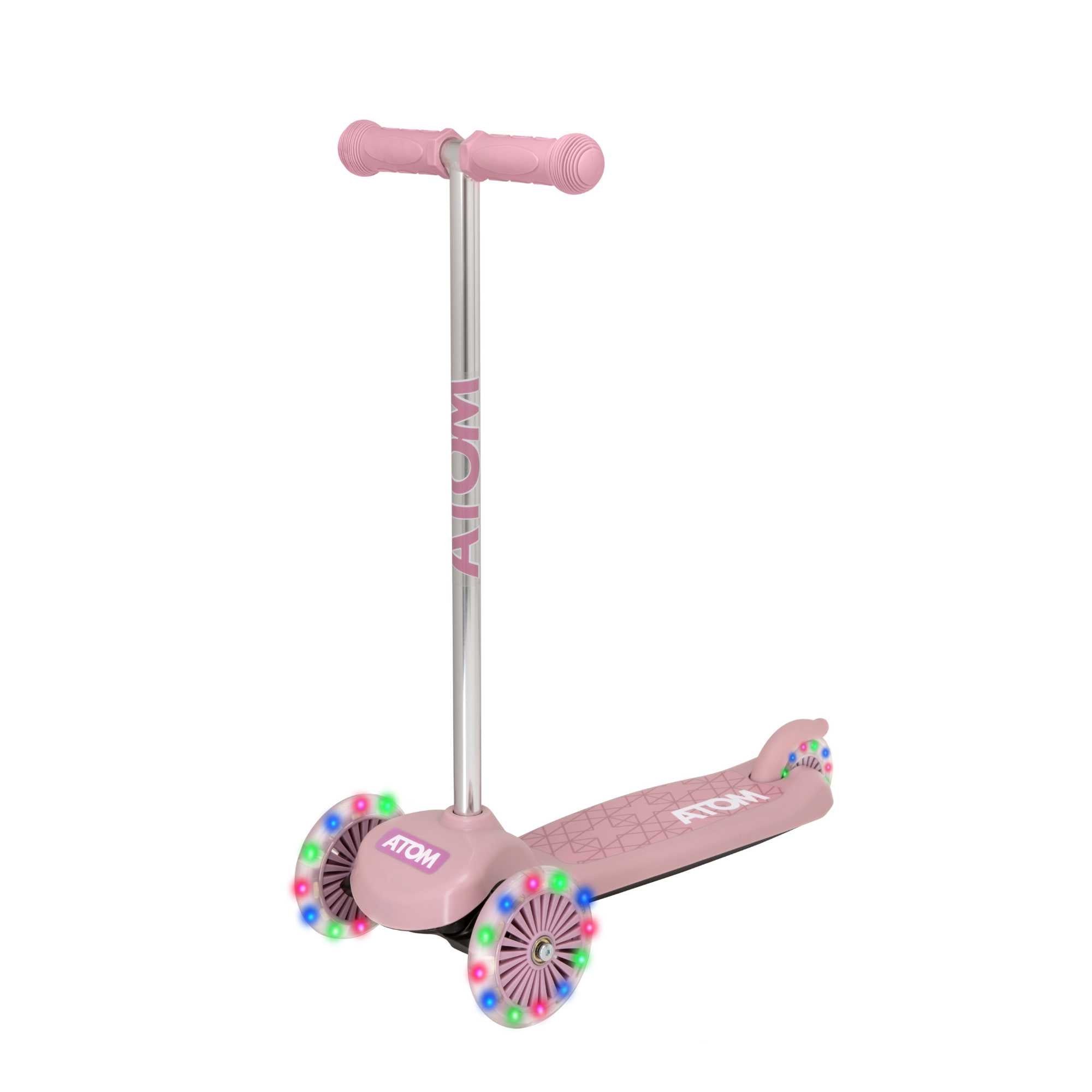 Image of ATOM Light-Up Move 'N' Groove Scooter - Pink