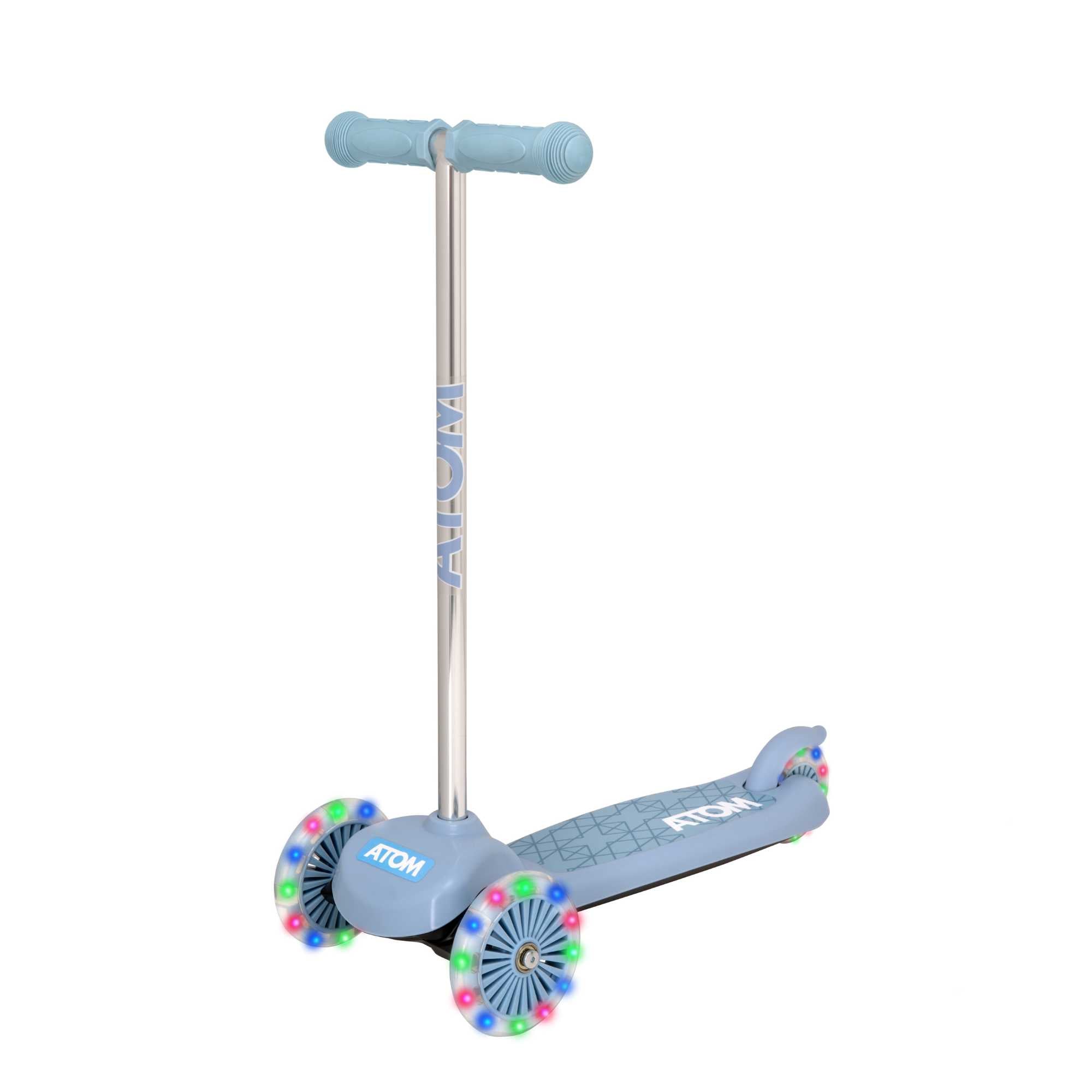 Image of ATOM Light-Up Move 'N' Groove Scooter - Blue