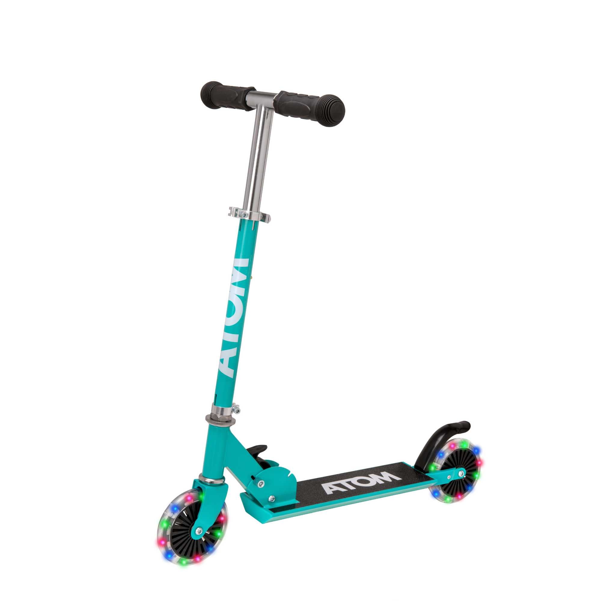 Image of ATOM Light Up Inline Scooter - Teal