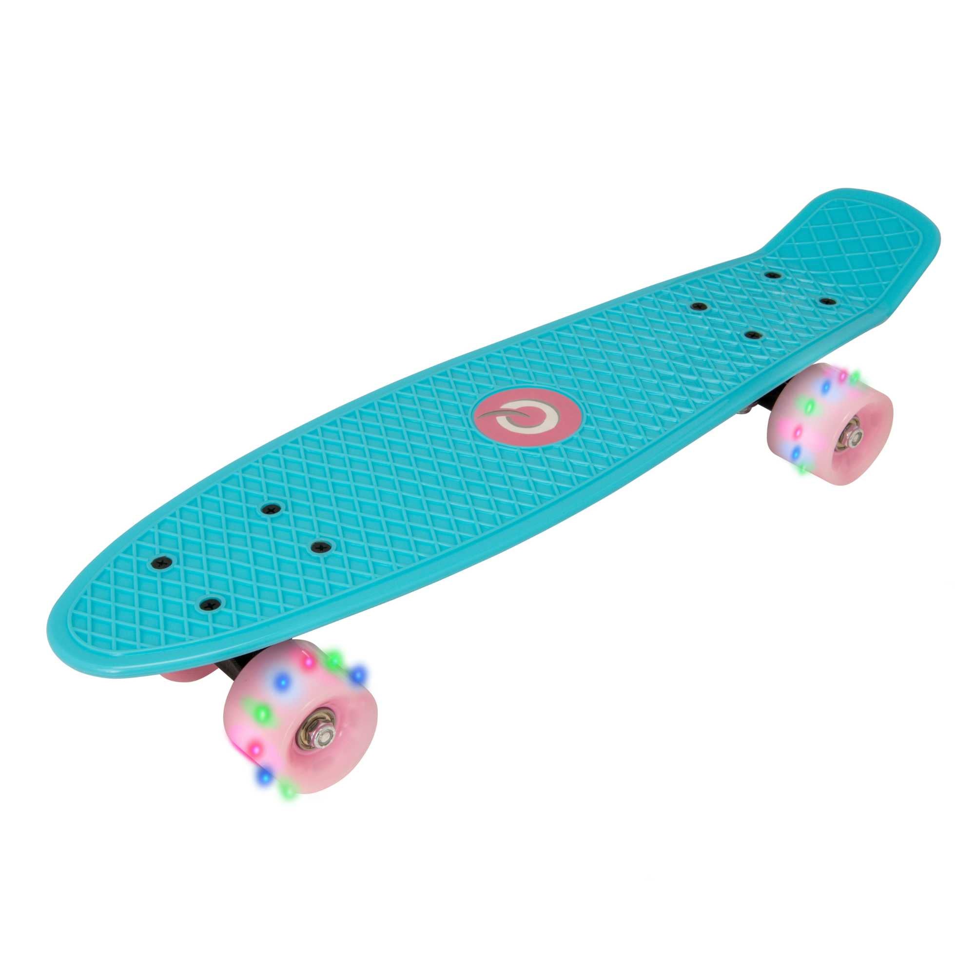 EVO Light-Up Penny Board - Blue & Pink from Wowow Toys