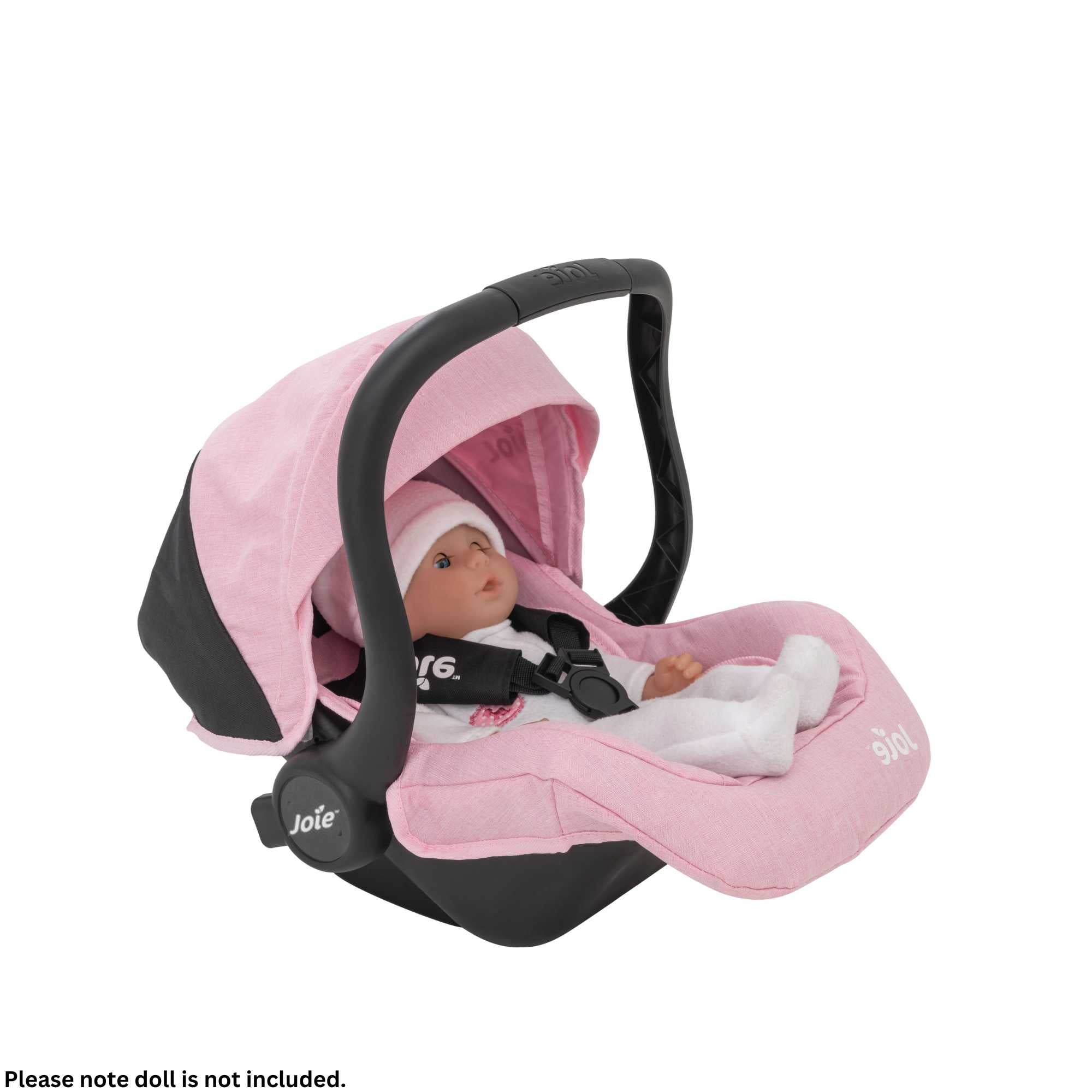 Joie I-Gemm Dolls Car Seat | Pink & Black