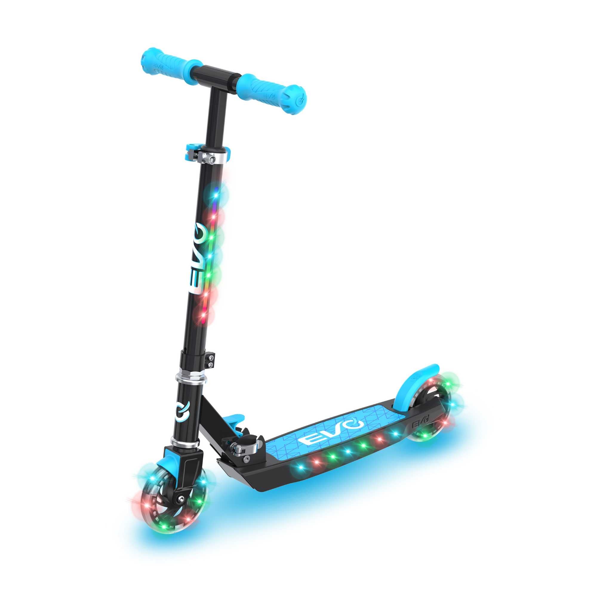 Image of EVO Light Up Light Blast Scooter - Baby Blue