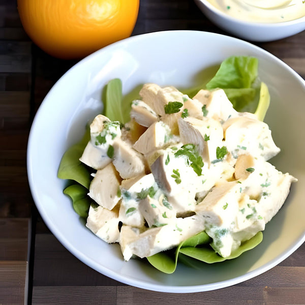 Yogurt chicken salad: