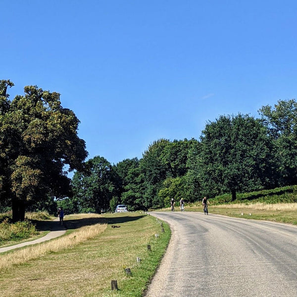 Radfahren rund um Richmond Park