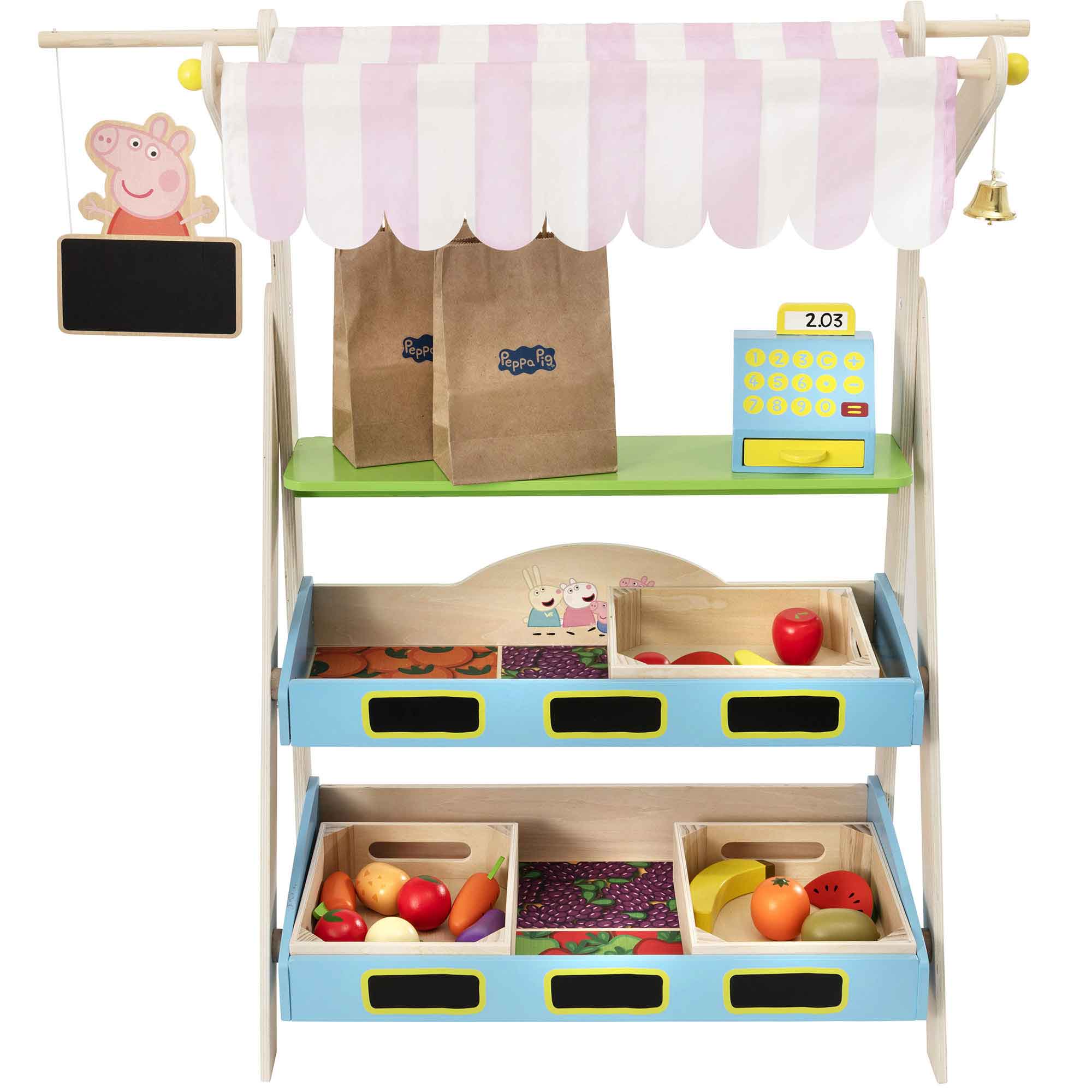 Photos - Role Playing Toy Peppa Pig Wooden Market Shop 