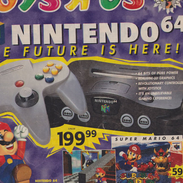Nintendo 64 from the 1990's